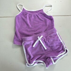 Soft terry cloth set